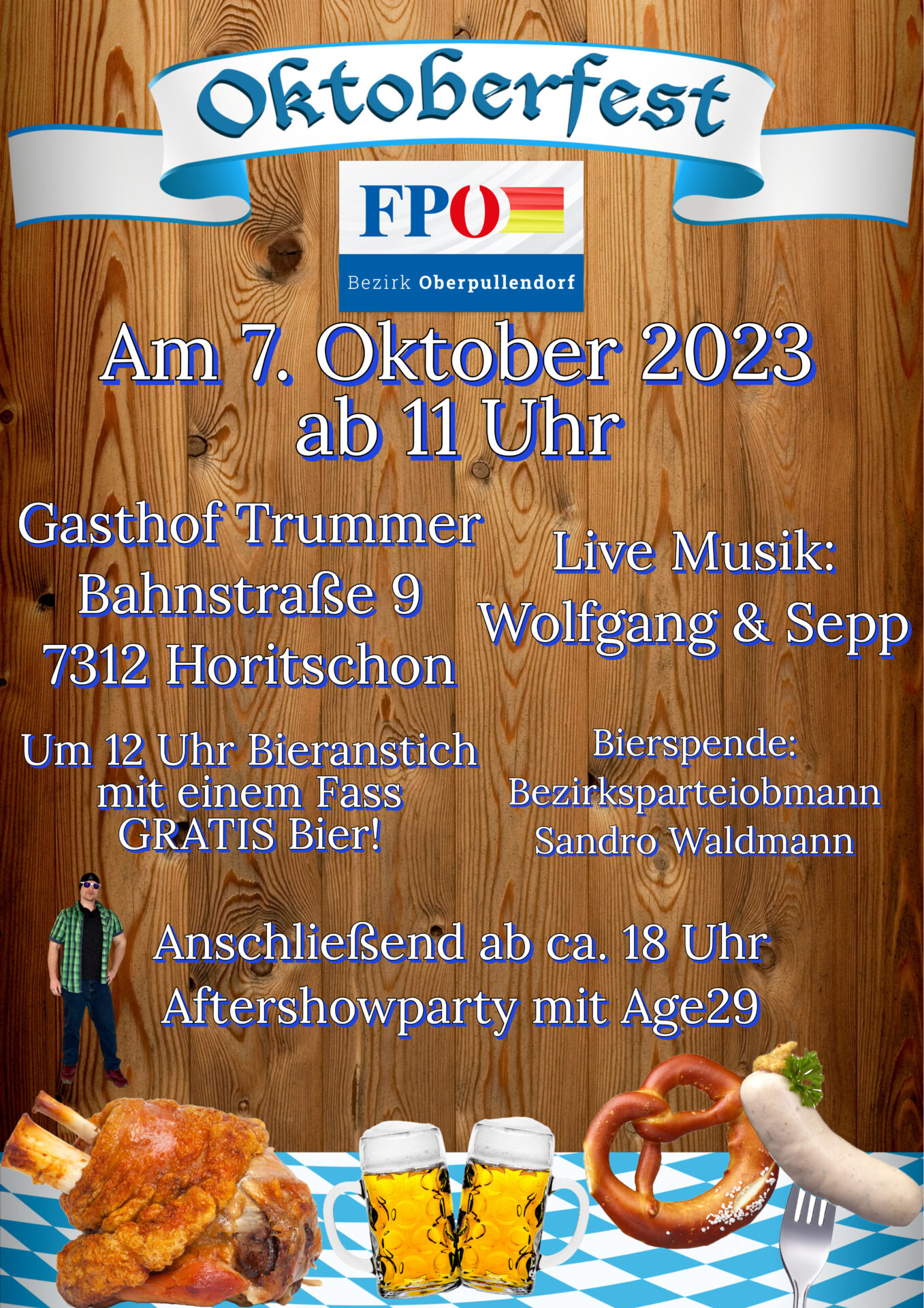 FPÖ Bezirk Oberpullendorf Oktoberfest 2023