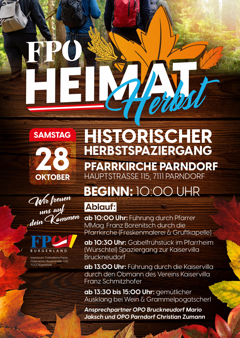 Heimatherbst Historischer Herbstspaziergang